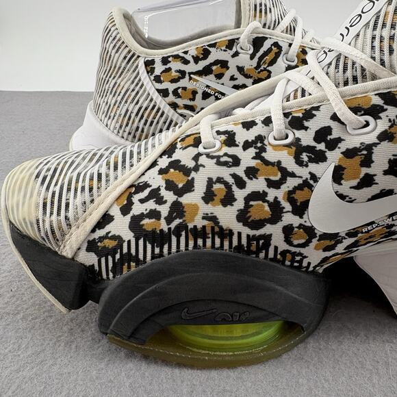 Nike Air Zoom Superrep 2 Woman 9 White Black Leopard CU5925-177 Sneakers Running - Picture 14 of 16